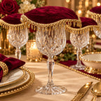 Regal Velvet Tassel Glass Cover