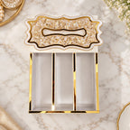 Acrylic Luxe Tissue & Cutlery Organizer