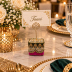 Royal Retreat Menucard Holder