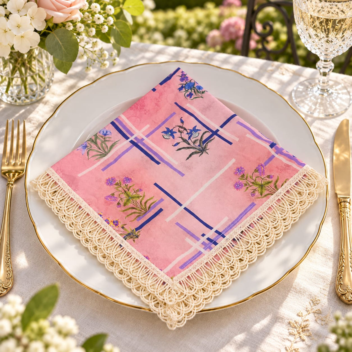 Floral Blush Napkin