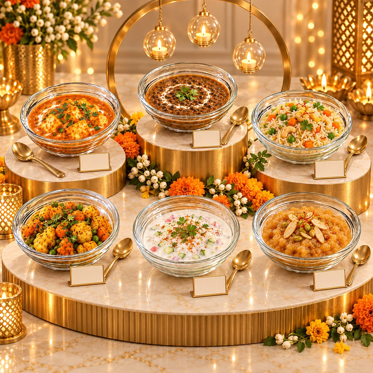 Classic Glass Serving Bowls