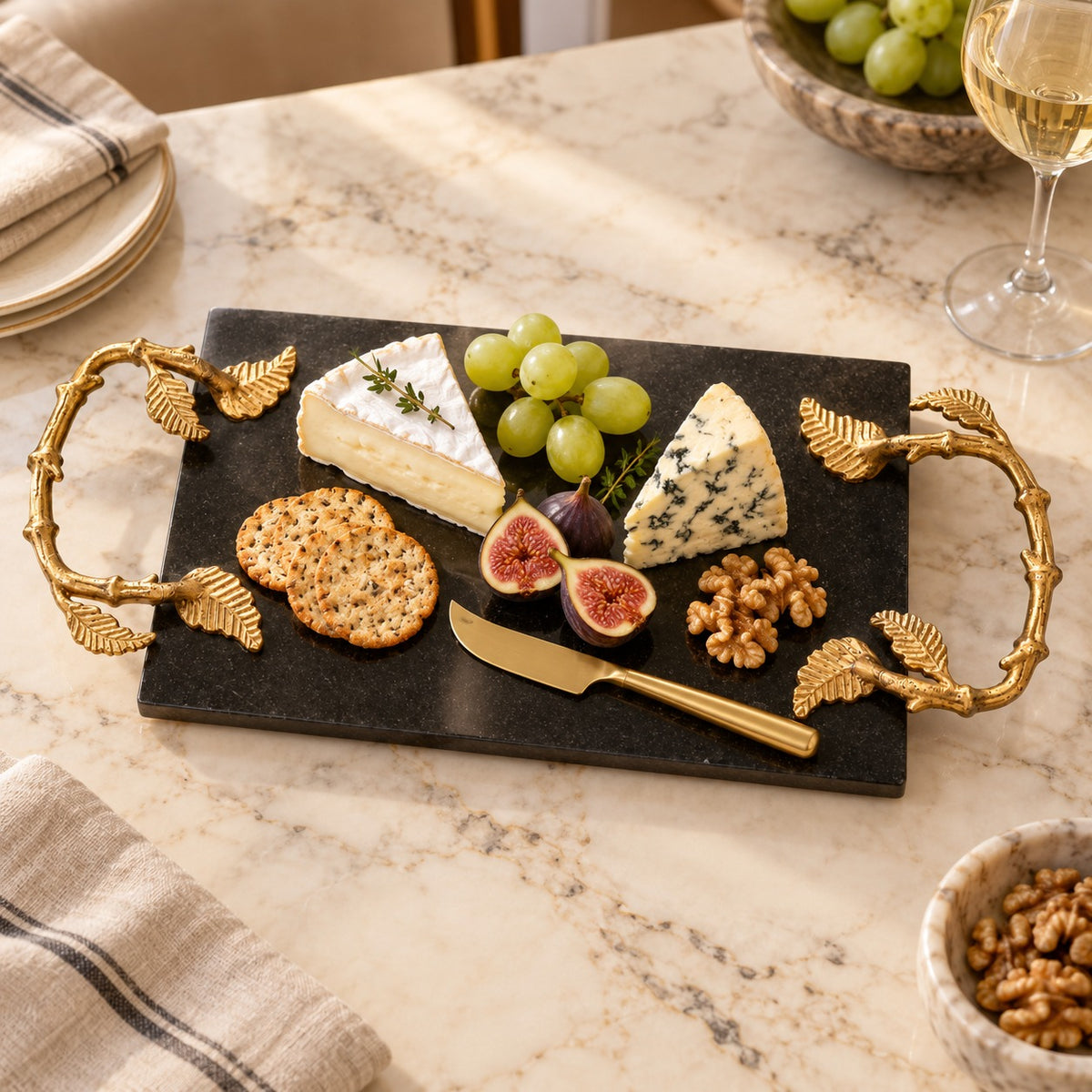 Verdant Luxe Serving Board