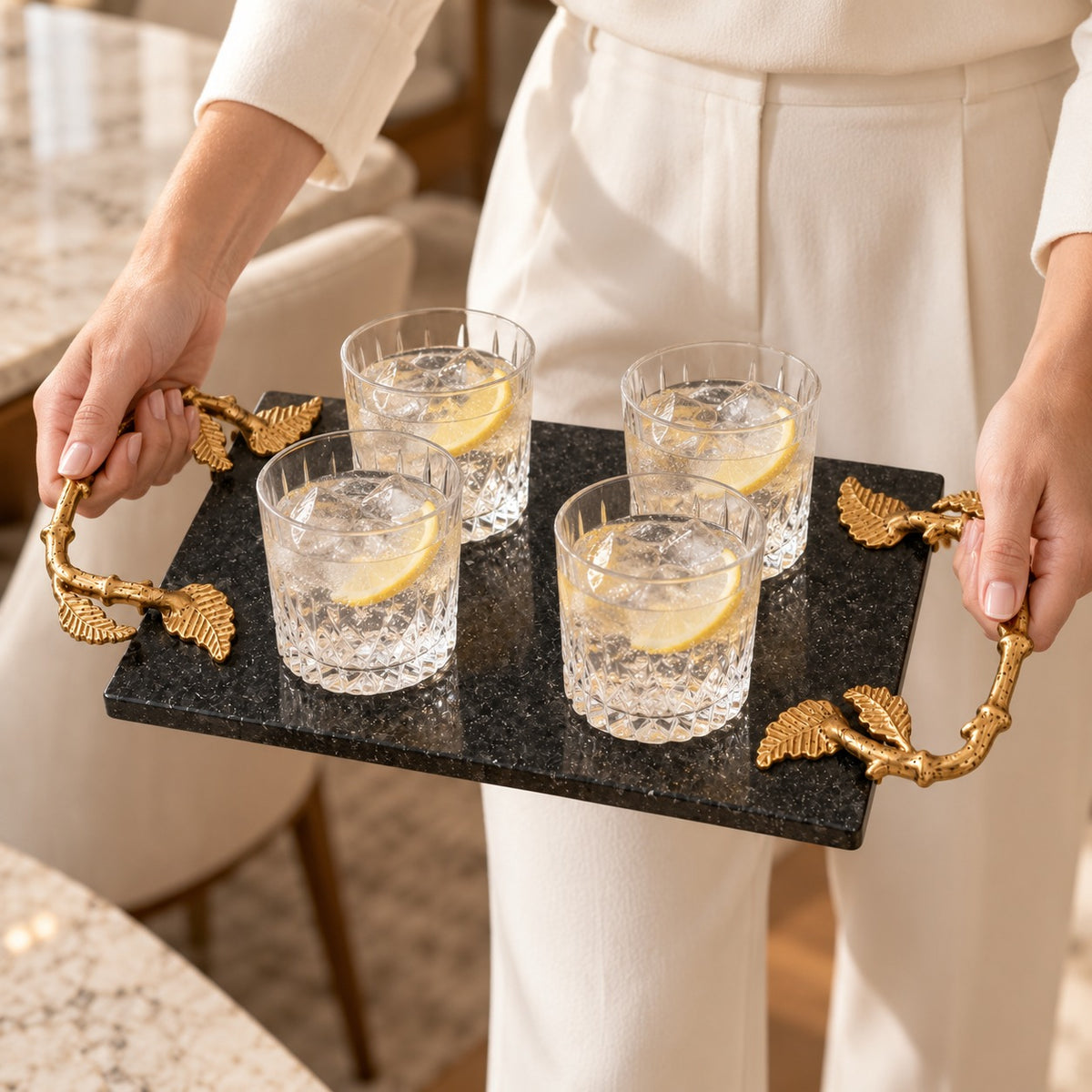 Verdant Luxe Serving Board