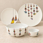 Rajasthani Kathputli Serveware Set