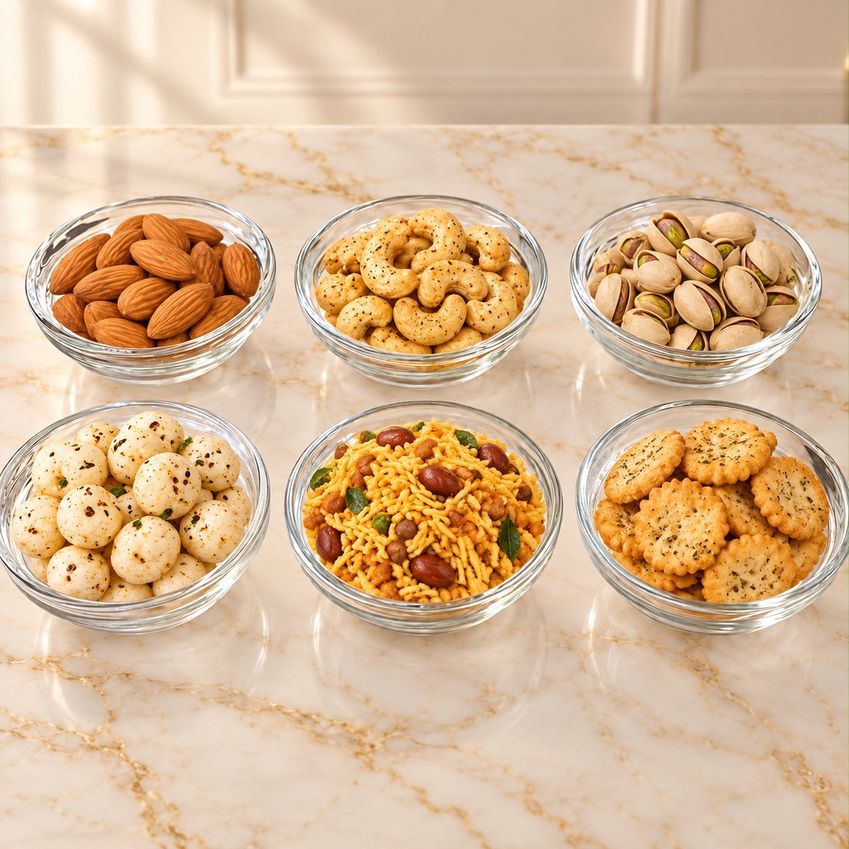 Classic Glass Serving Bowls