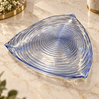 Azure Swirl Platter