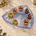 Azure Swirl Platter