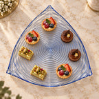 Azure Swirl Platter