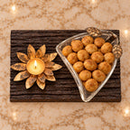 Lotus Glow Serving Platter