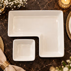 Contemporary Snack and Dip Set