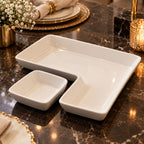 Contemporary Snack and Dip Set