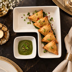 Contemporary Snack and Dip Set