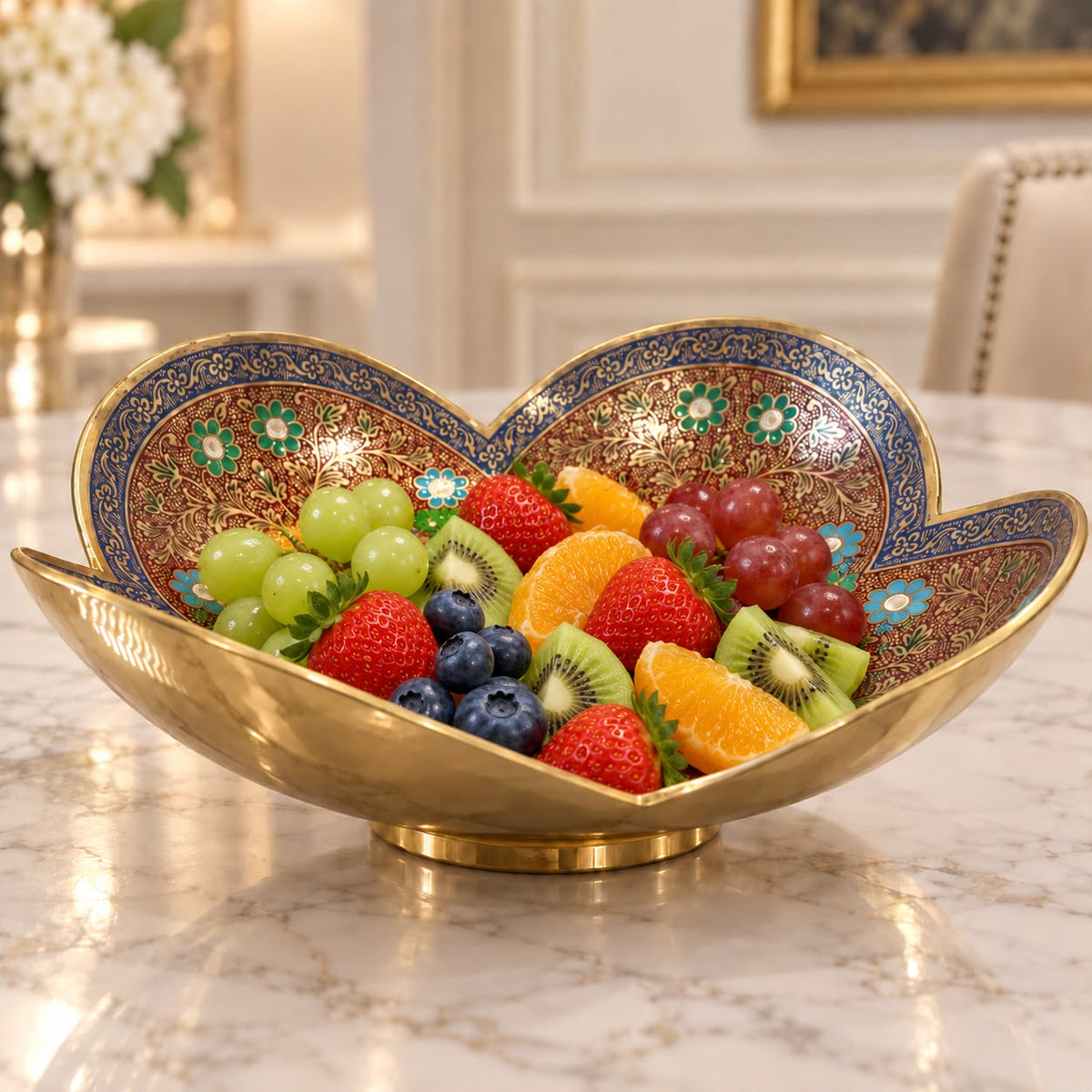 Ornate Fruit Bowl