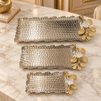 Botanical Serving Tray Set – Set of 3