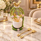 Royal Aviary Cutlery Holder