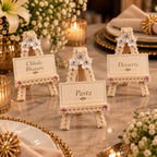 Handcrafted Floral Place Card Holder