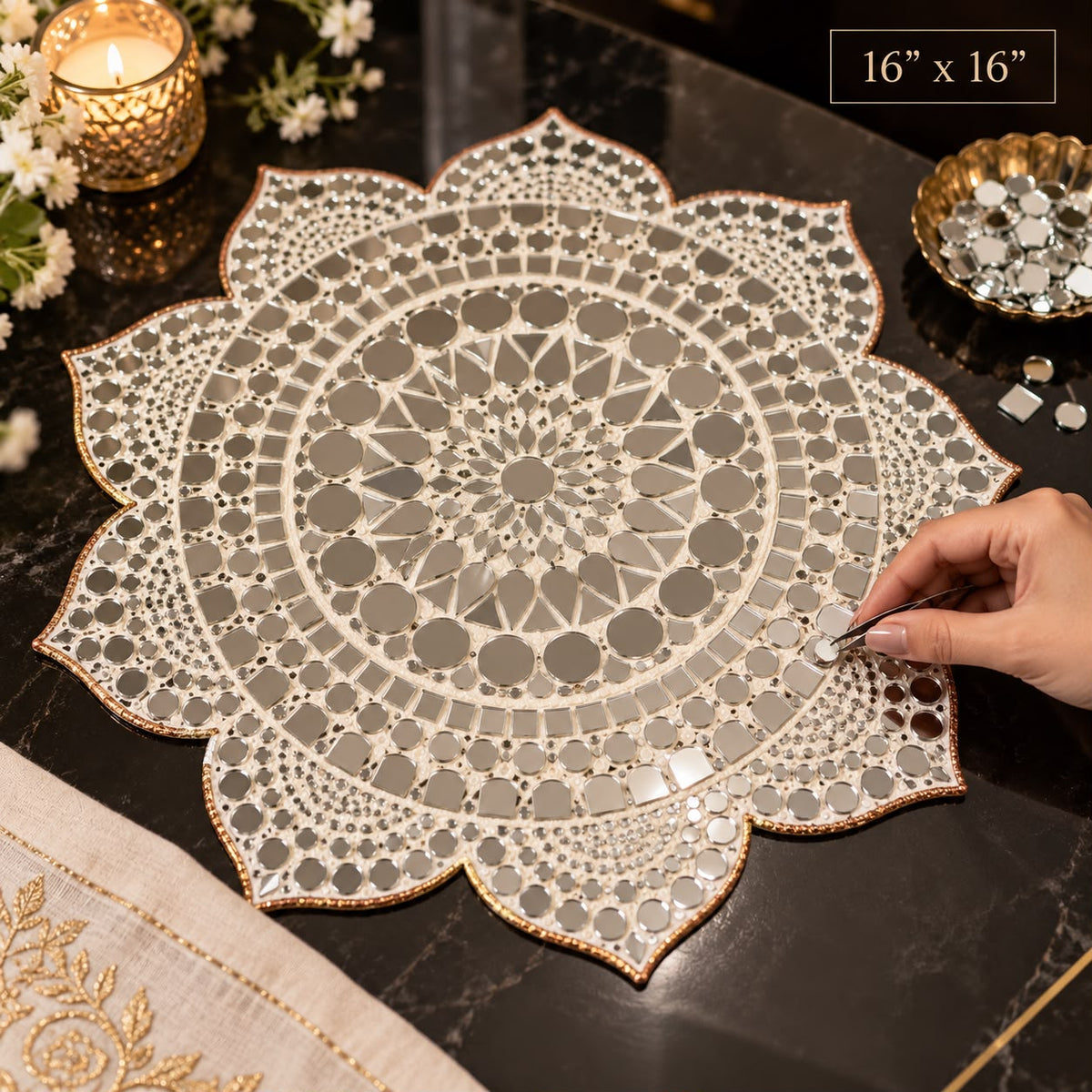 Sheesh Multiutility Centrepiece