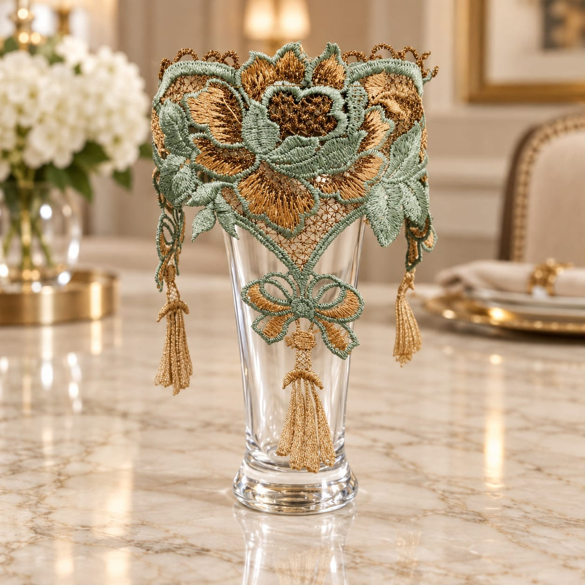 English Rose Glass Cover