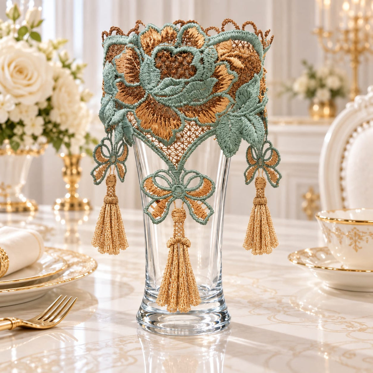 English Rose Glass Cover