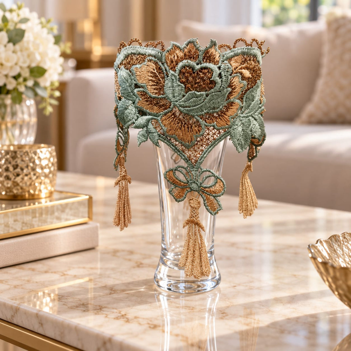 English Rose Glass Cover