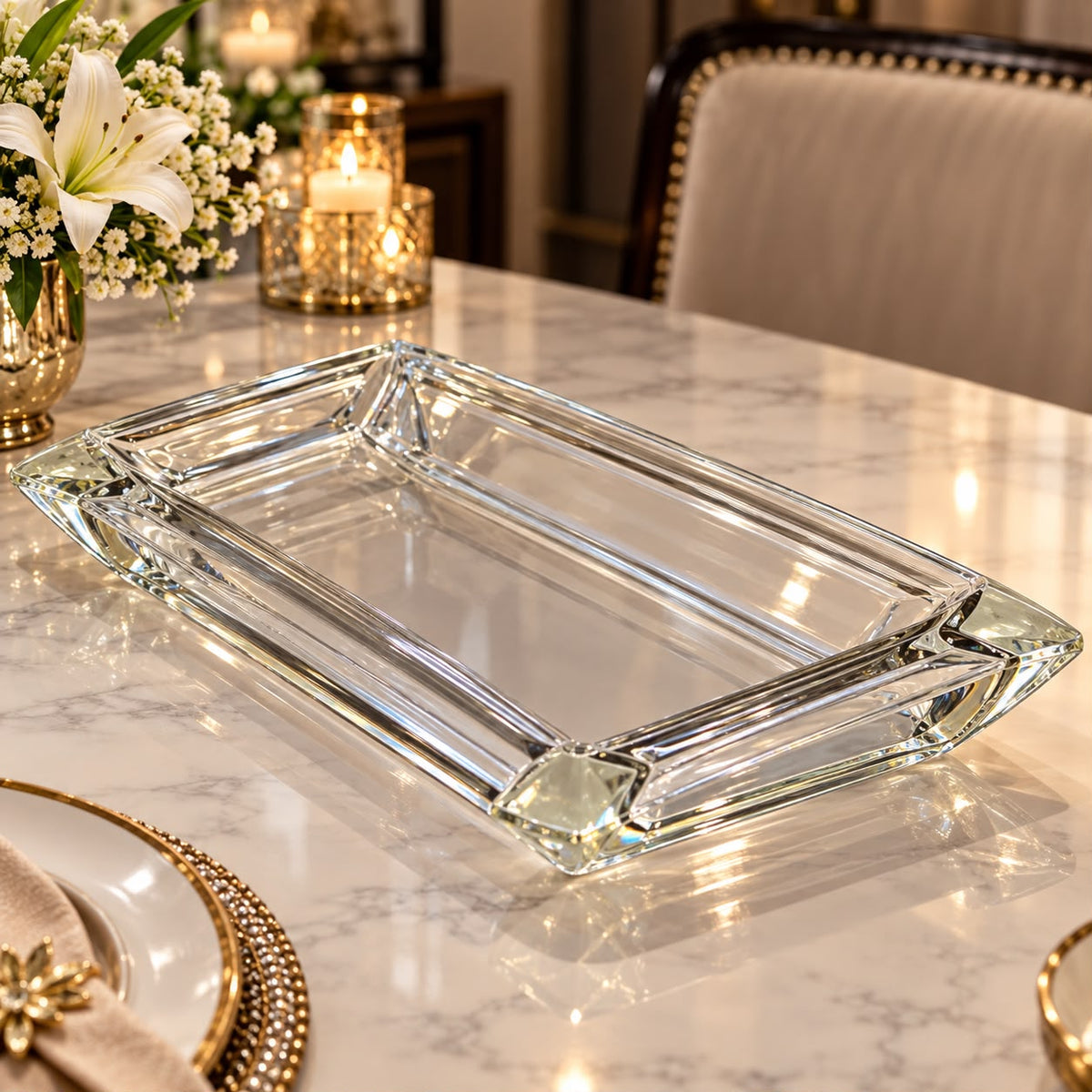 Premium Appetizer Serving Tray