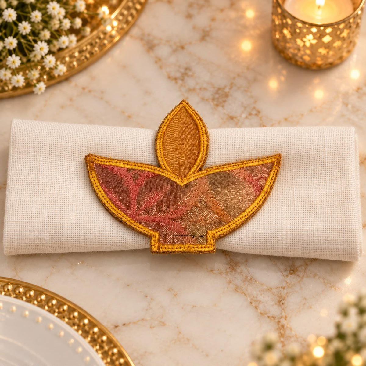 Deepotsav Diya Napkin Ring