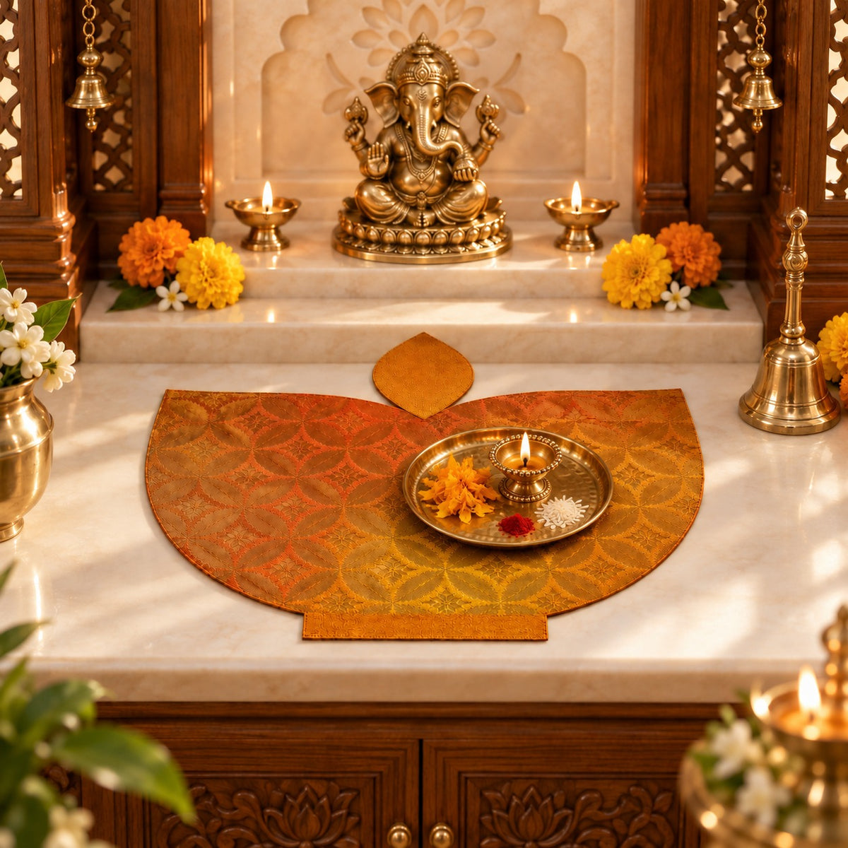 Sunehri Diya Table Setting Set