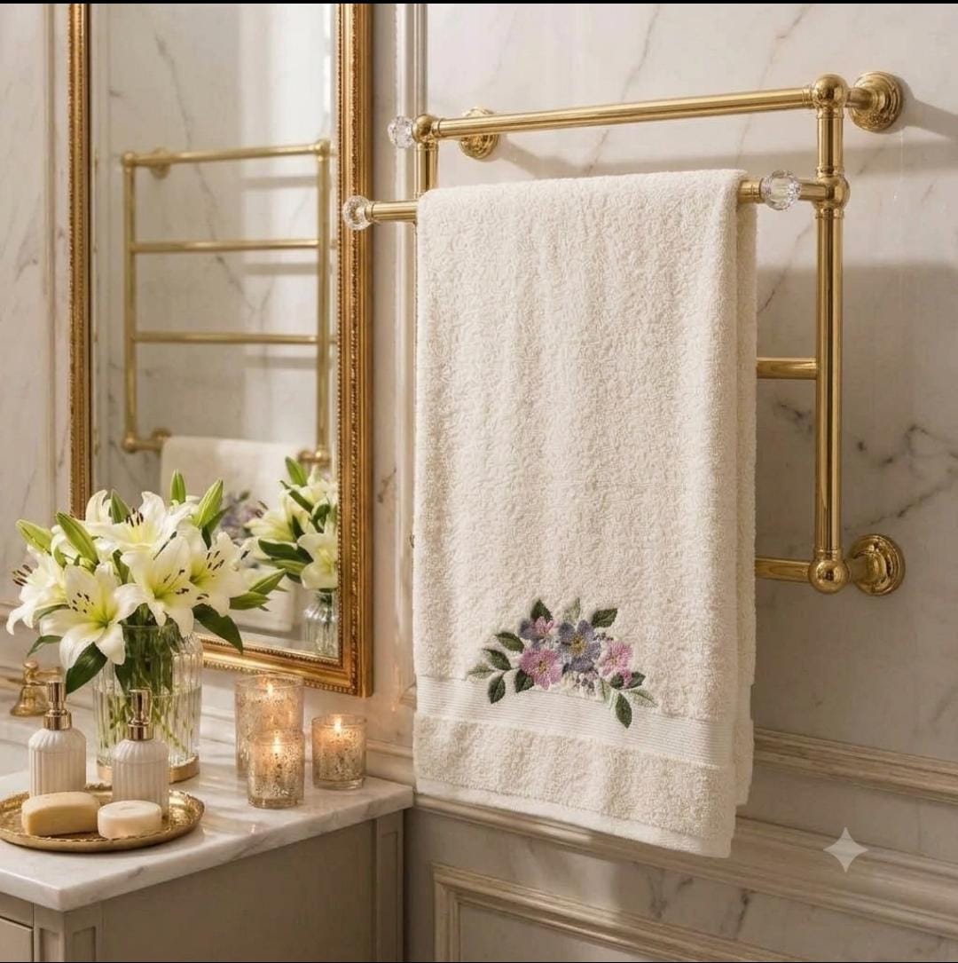 Fleur de Grace Bath Towel Set