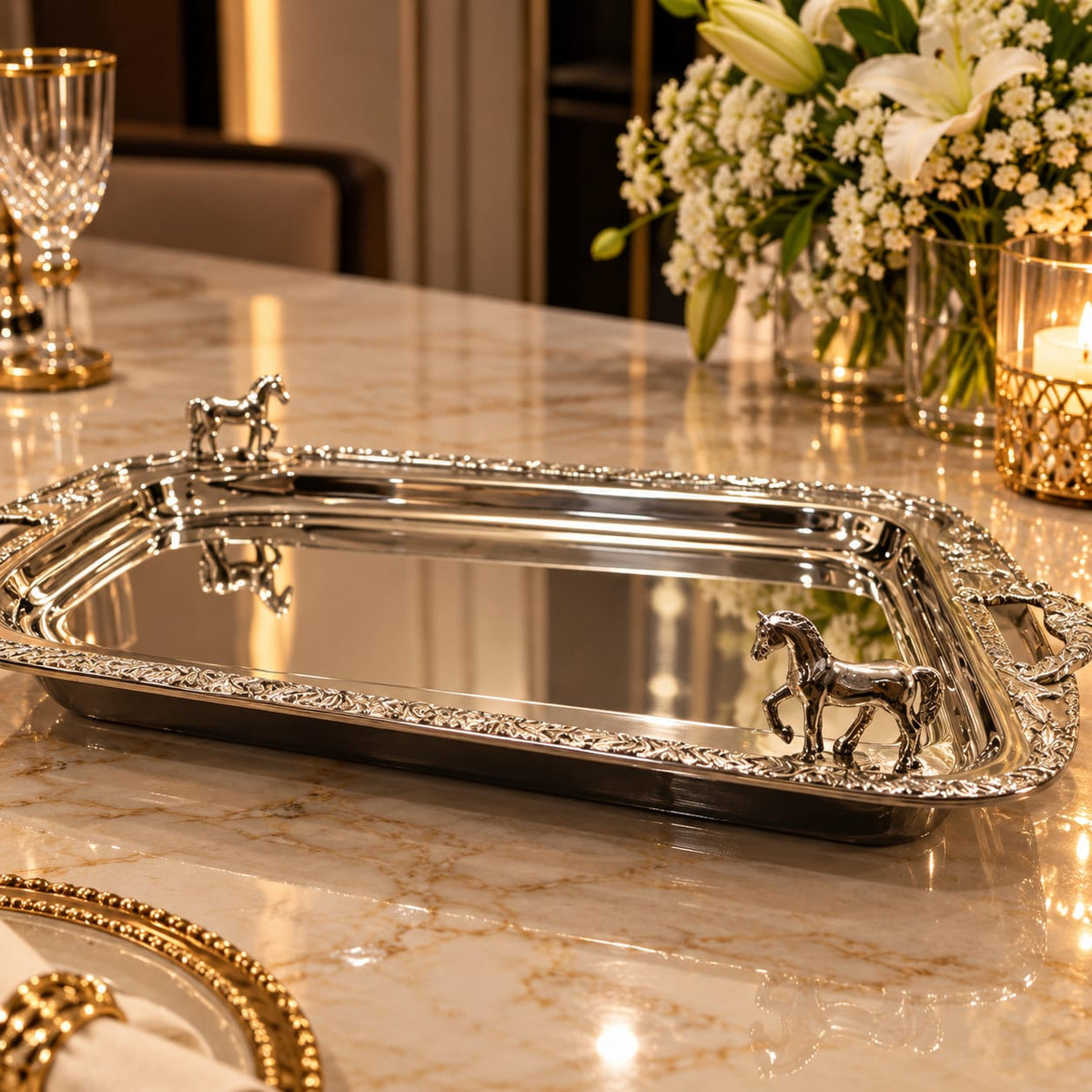 Equestrian Royale Serving Tray