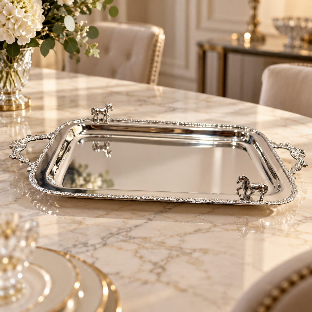 Equestrian Royale Serving Tray