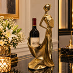 The Golden Muse Bottle Holder