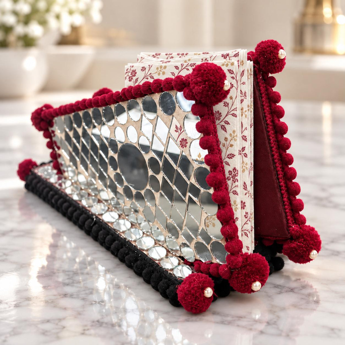 Gulrang Mirror Tissue Holder