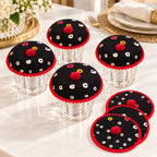 Bandhani Glass Covers