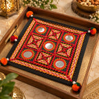 Gujarat Jashn Mirror Tray Cover