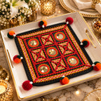 Gujarat Jashn Mirror Tray Cover