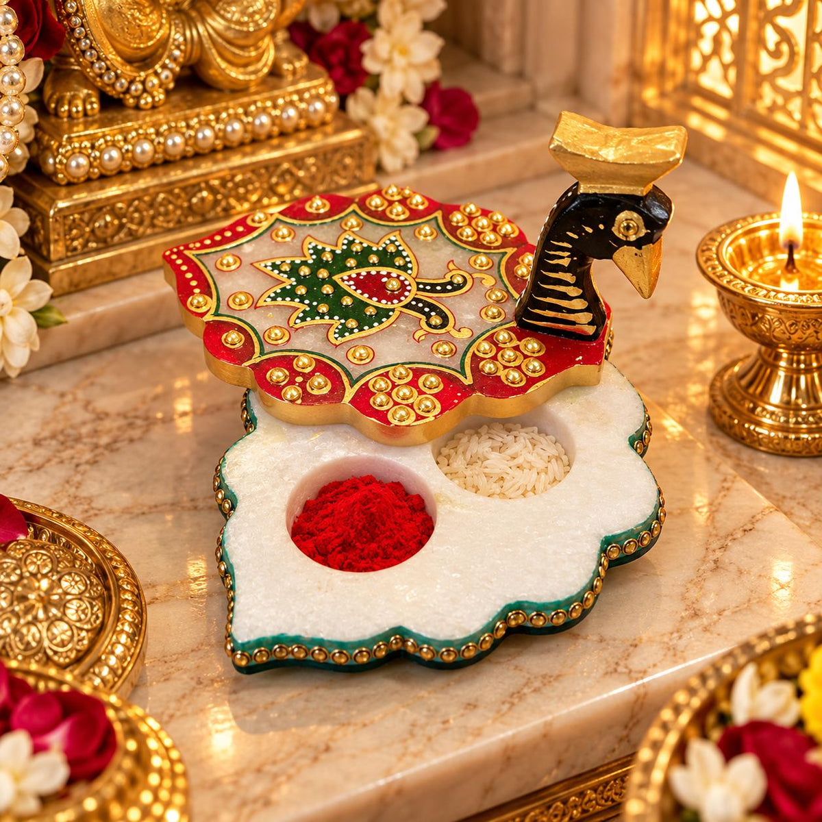 Mayur Raj Marble Chowki