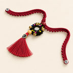 Gulrang Tassel Glass Charm Come Napkin Ring