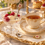 Fleur Royale Dessert Spoons – Set of 6