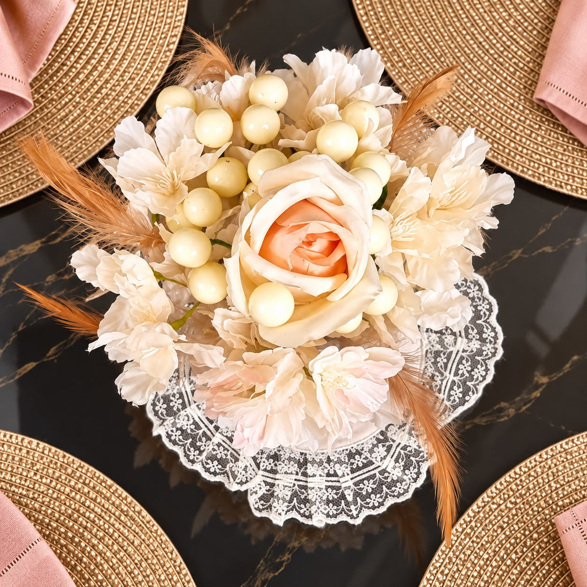 The Pearl Fleur Centerpiece