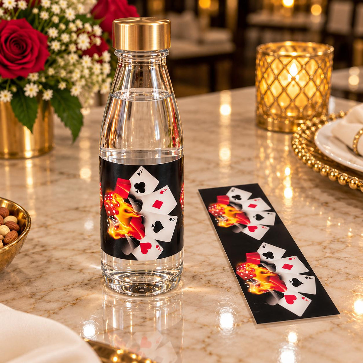 Royal Casino Bottle Wrap