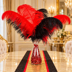 Rouge Royale Ostrich Feather Vase