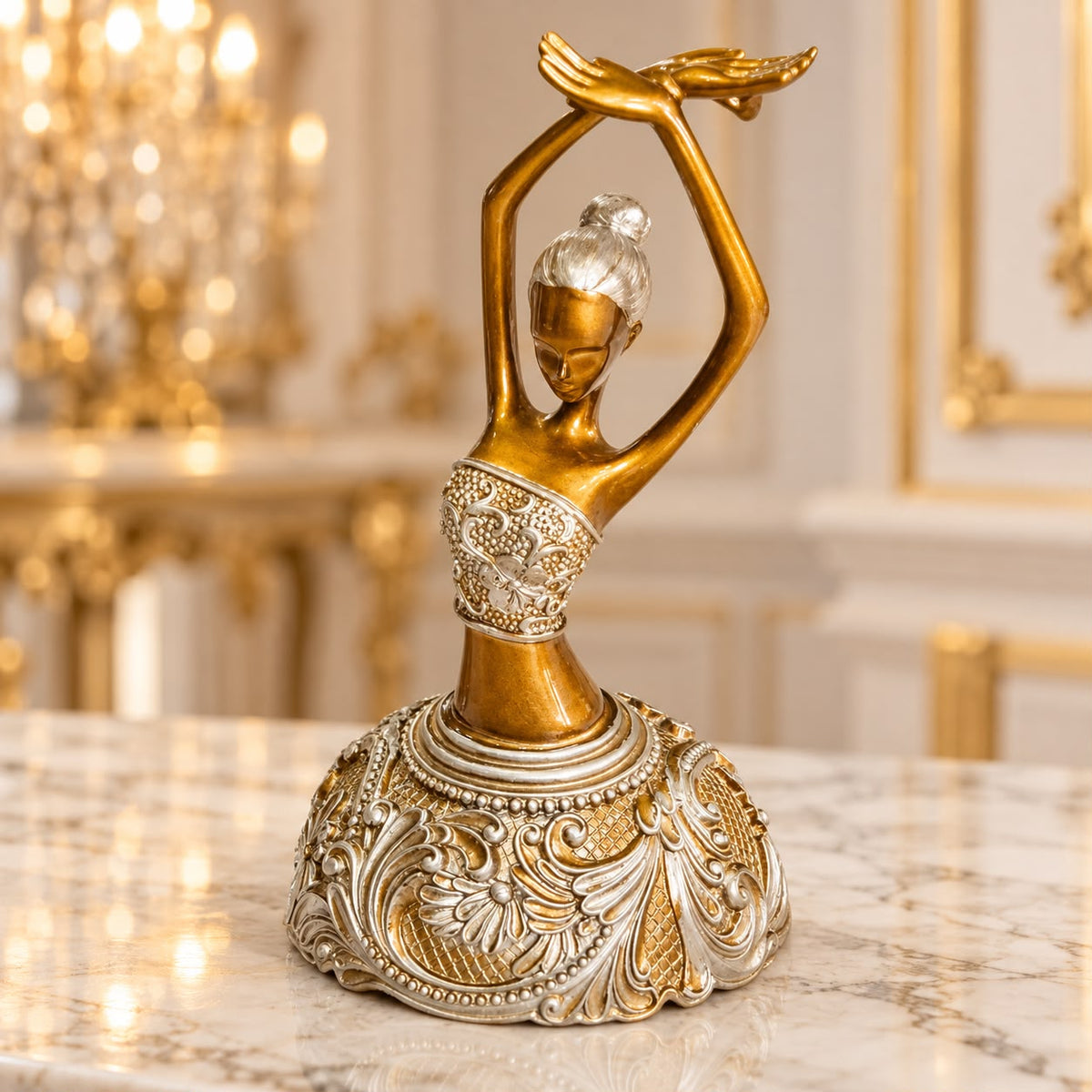 Celestia Grace – Royal Figurine & Candle Set
