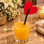 Casino Royale Playing Card Straw Charms