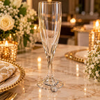 Timeless Éclat Silver Clock Glass Charm