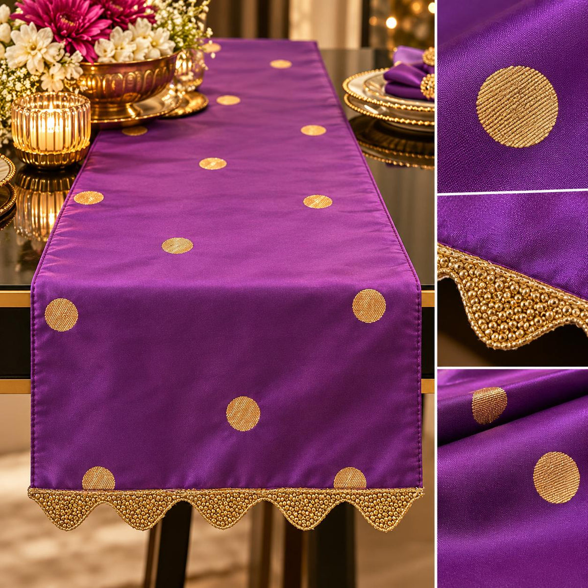 Paithani  Table Runner