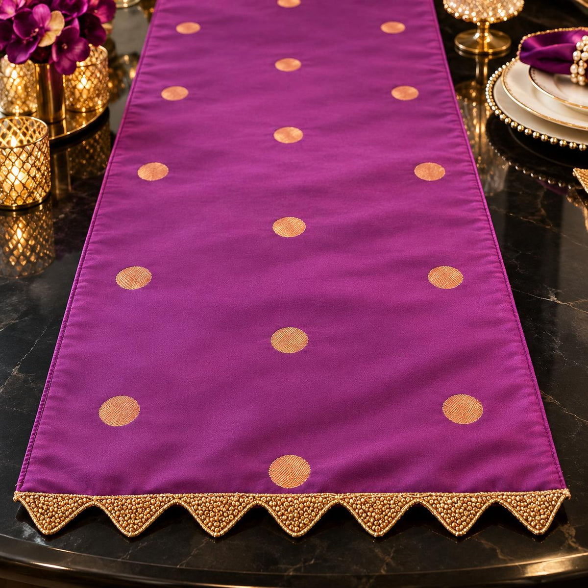 Paithani  Table Runner