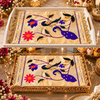 Paithani Tray Cover