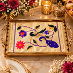 Paithani Tray Cover
