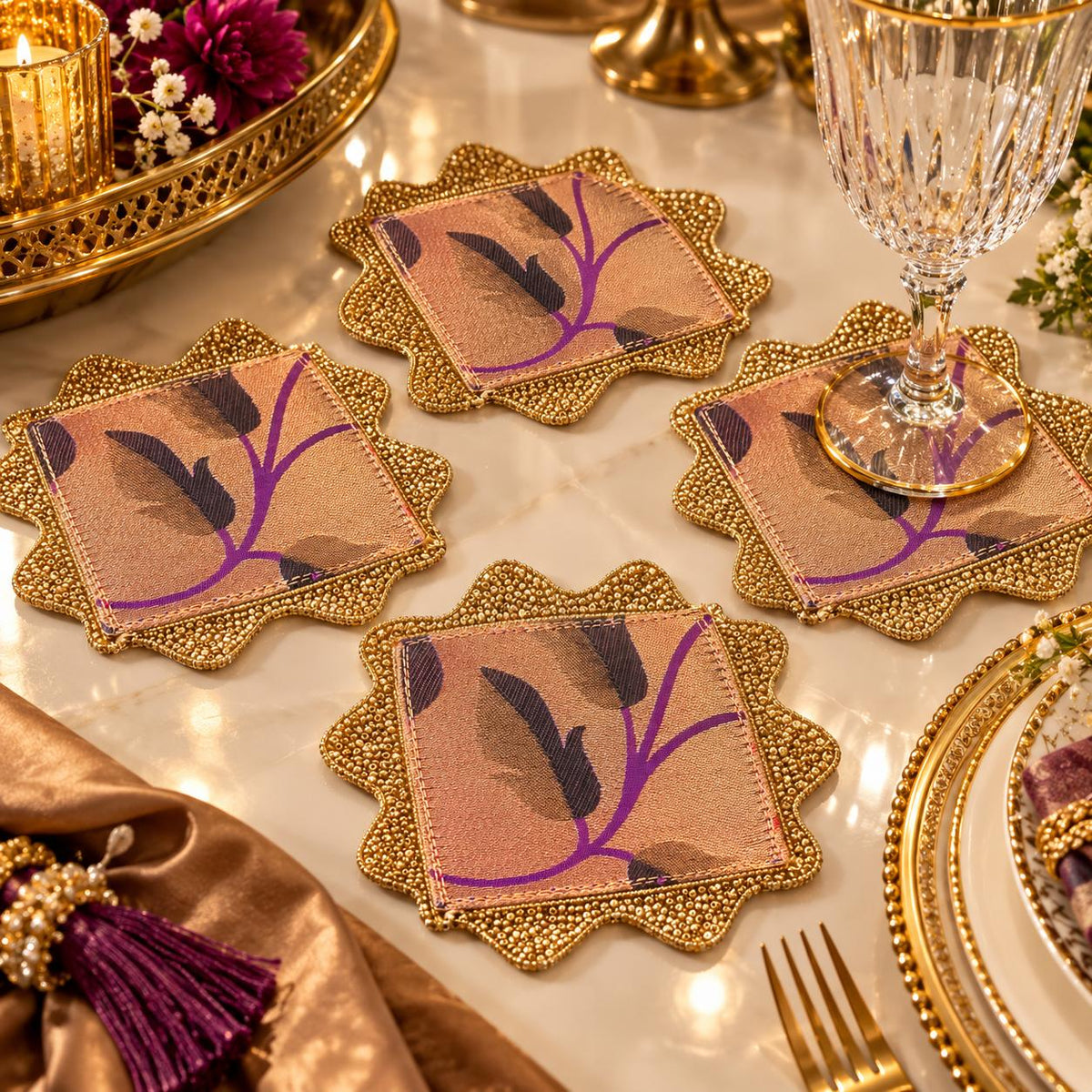 Paithani Coasters