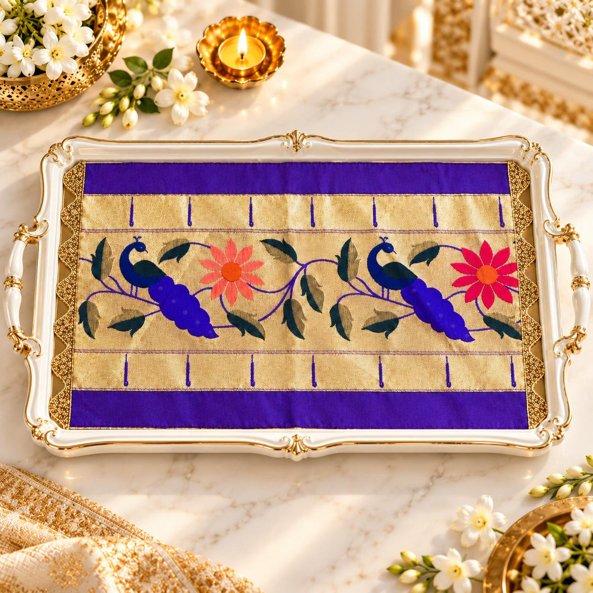 Paithani Tray Mat